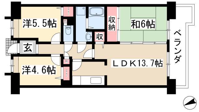 3LDK