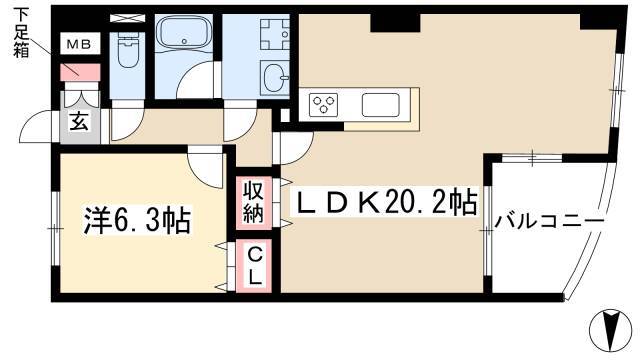 1LDK
