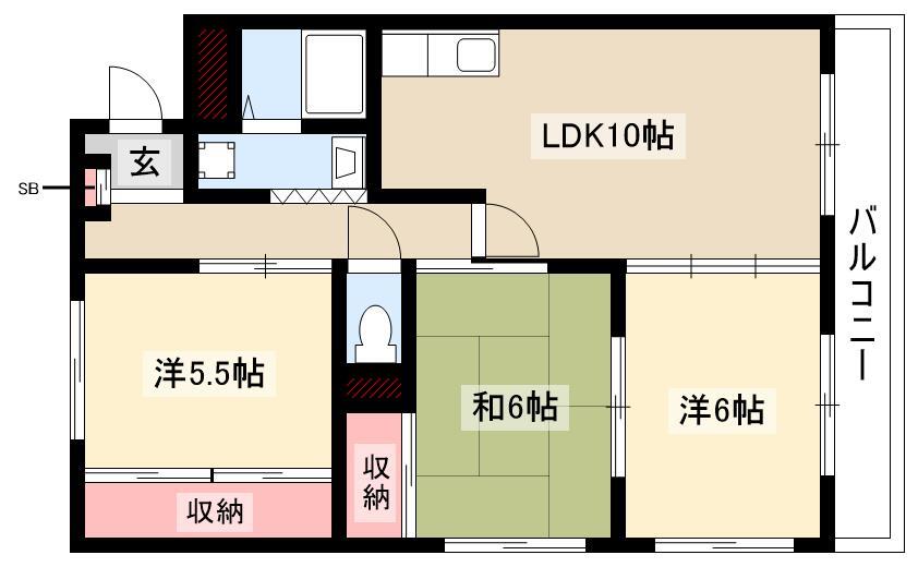 3LDK