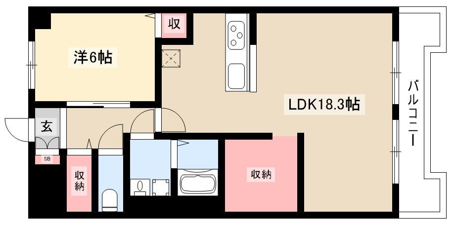 1SLDK