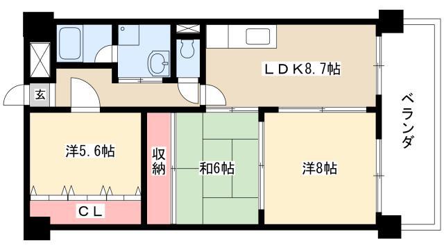 3LDK