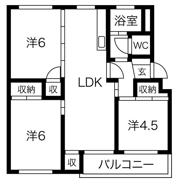 3LDK