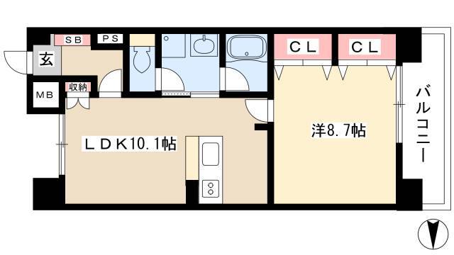 1LDK