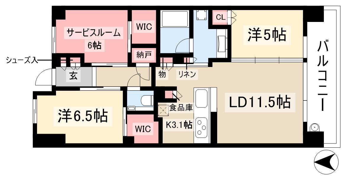 2SLDK
