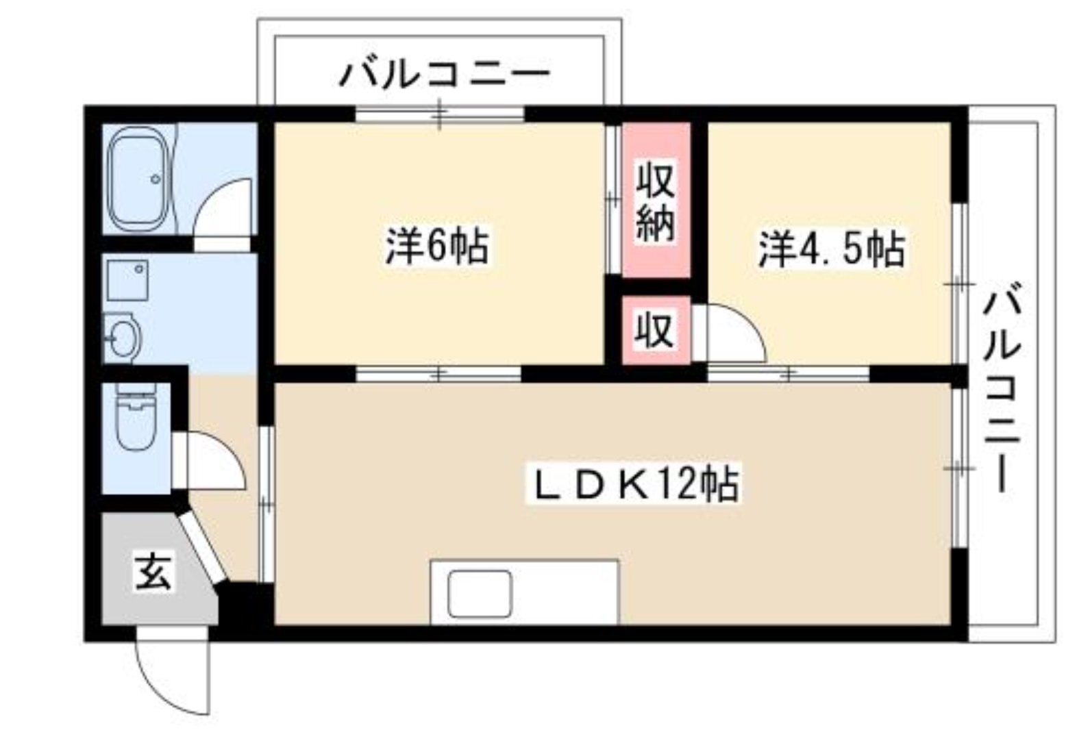 2LDK