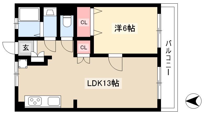1LDK