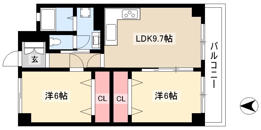 2LDK