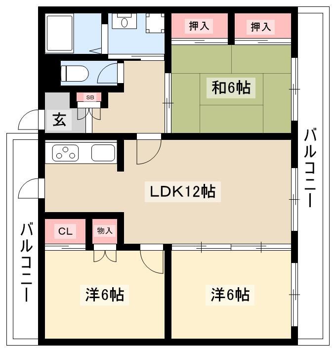3LDK