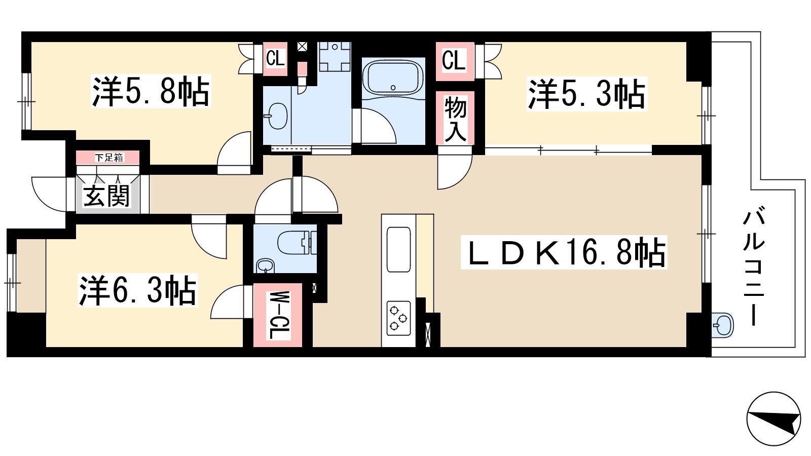 3LDK