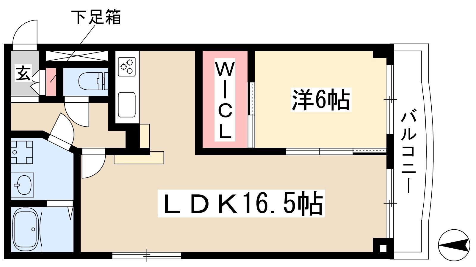 1LDK