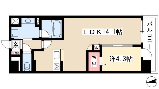 1LDK