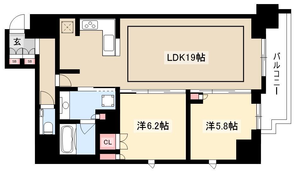 2LDK