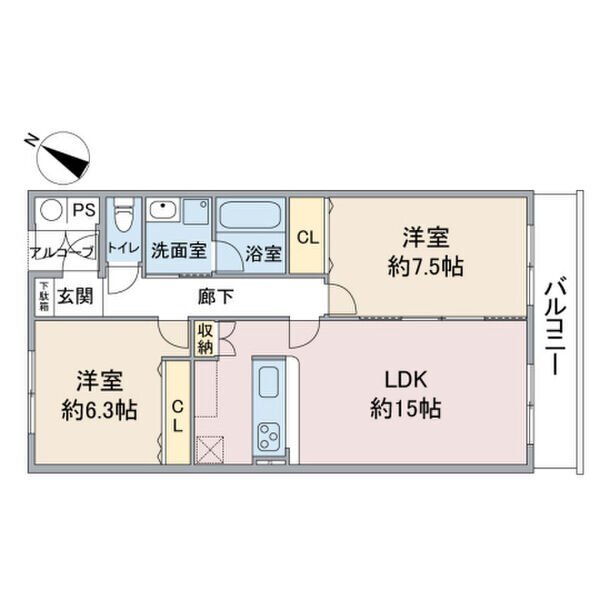 2LDK
