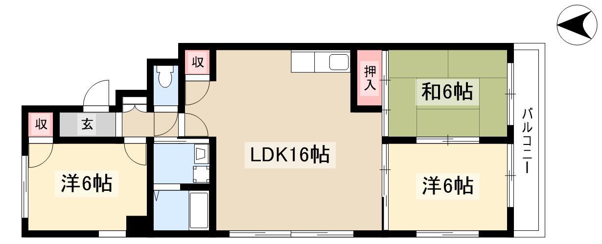 3LDK