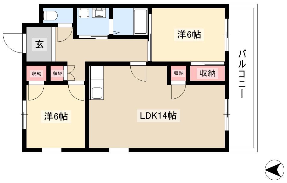 2LDK