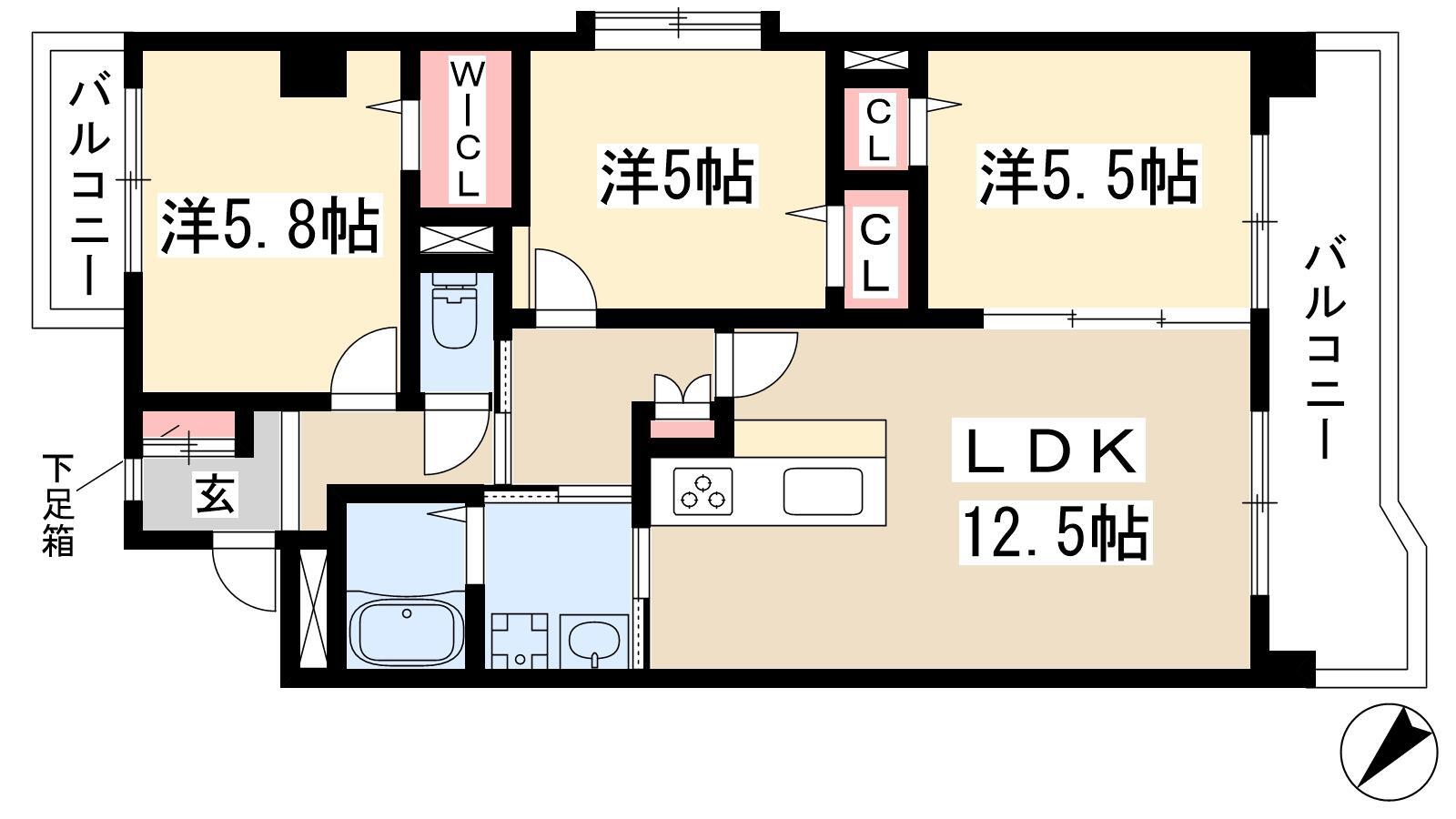 3LDK