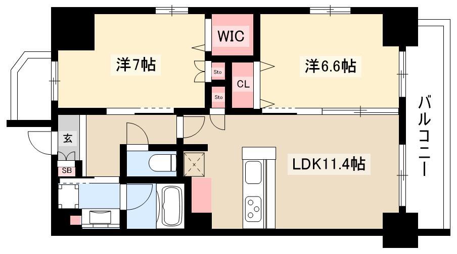 2LDK