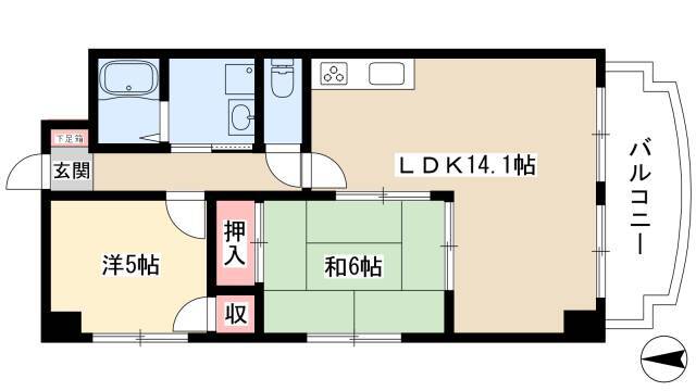 2LDK