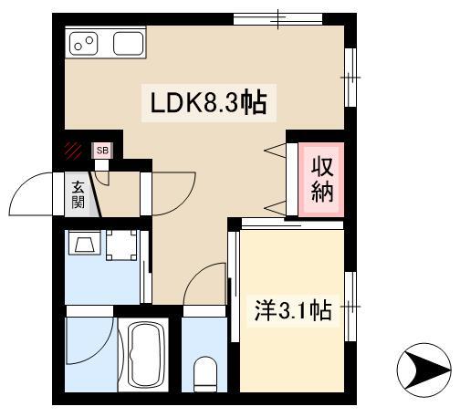1LDK