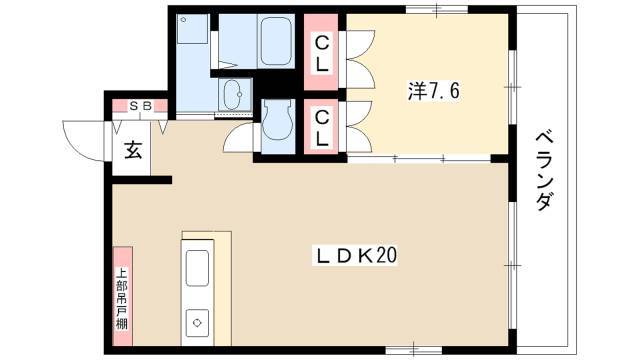 1LDK