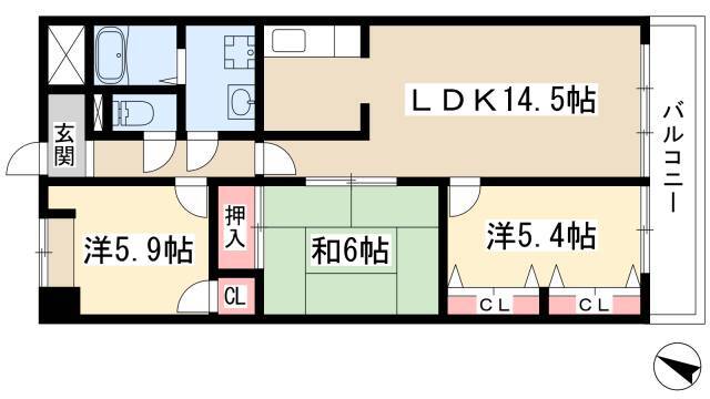 3LDK
