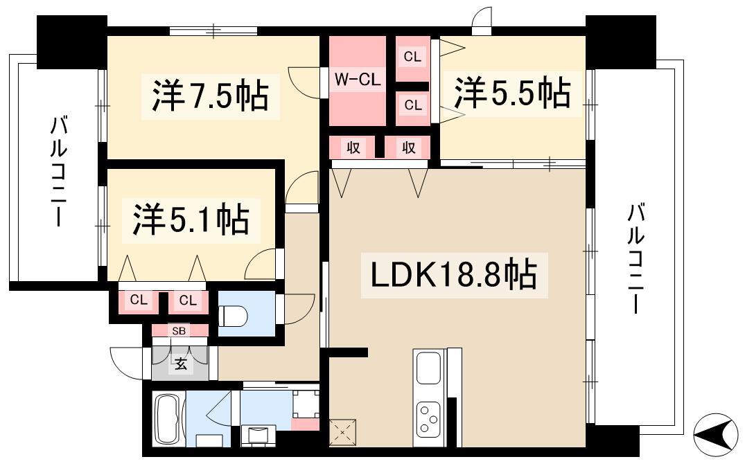 3LDK