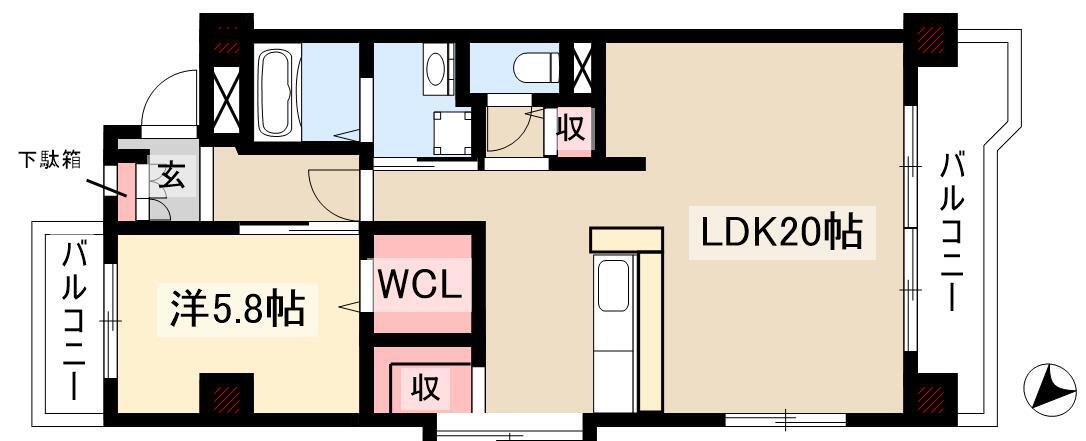 1LDK