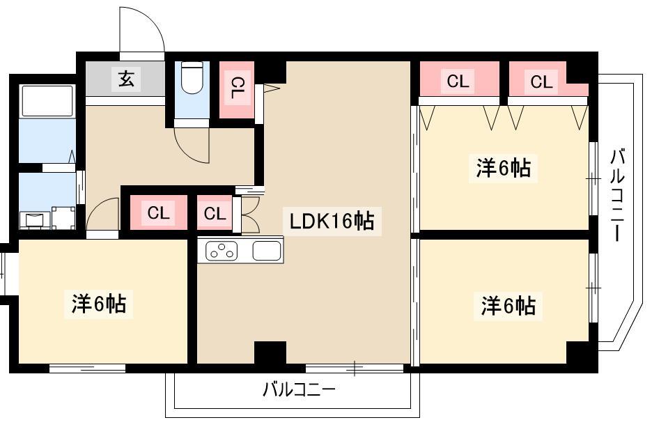 3LDK