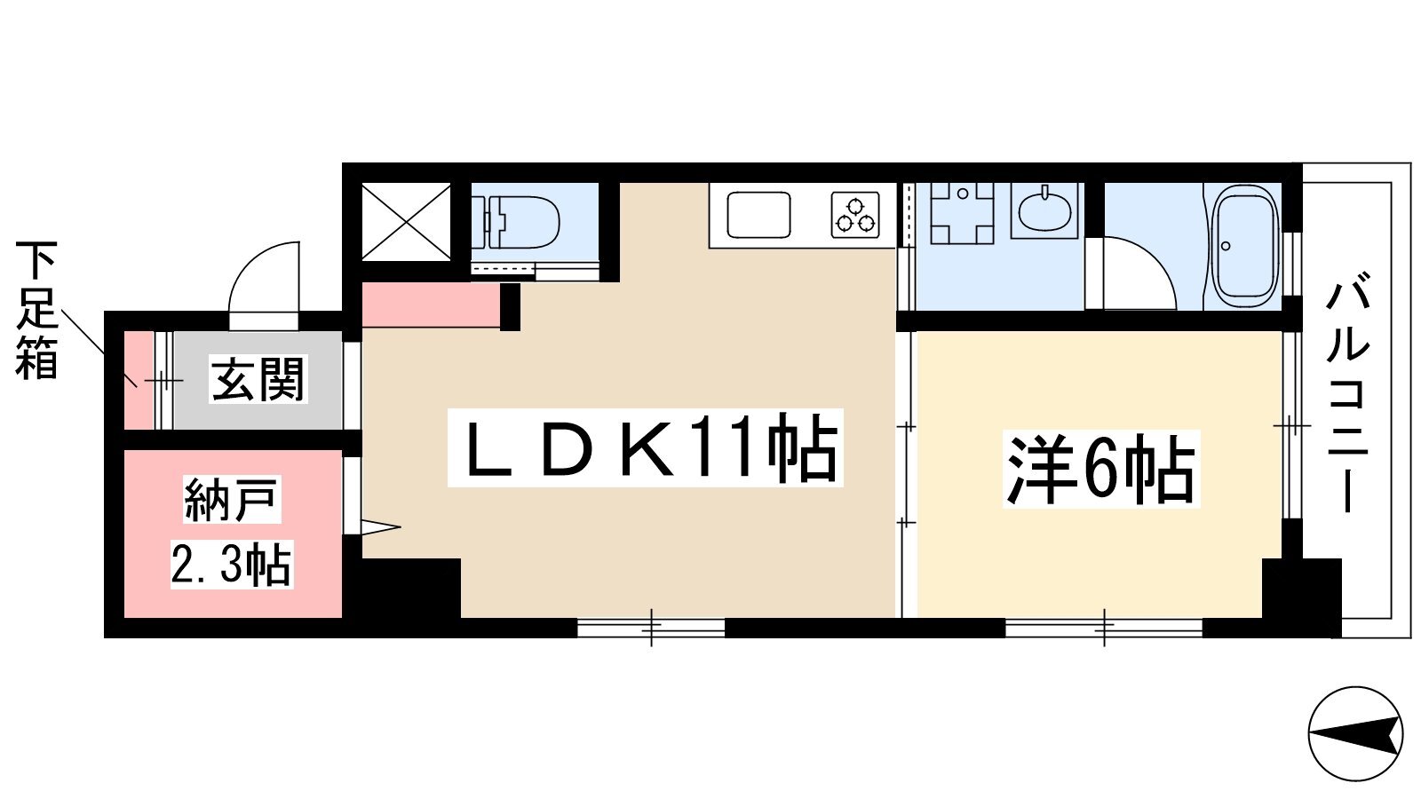 1SLDK
