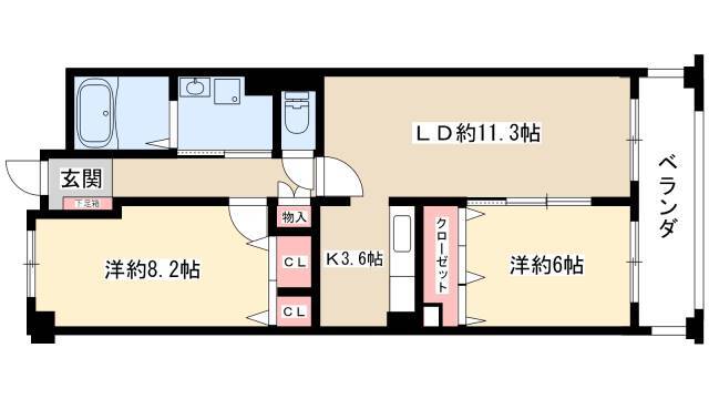 2LDK