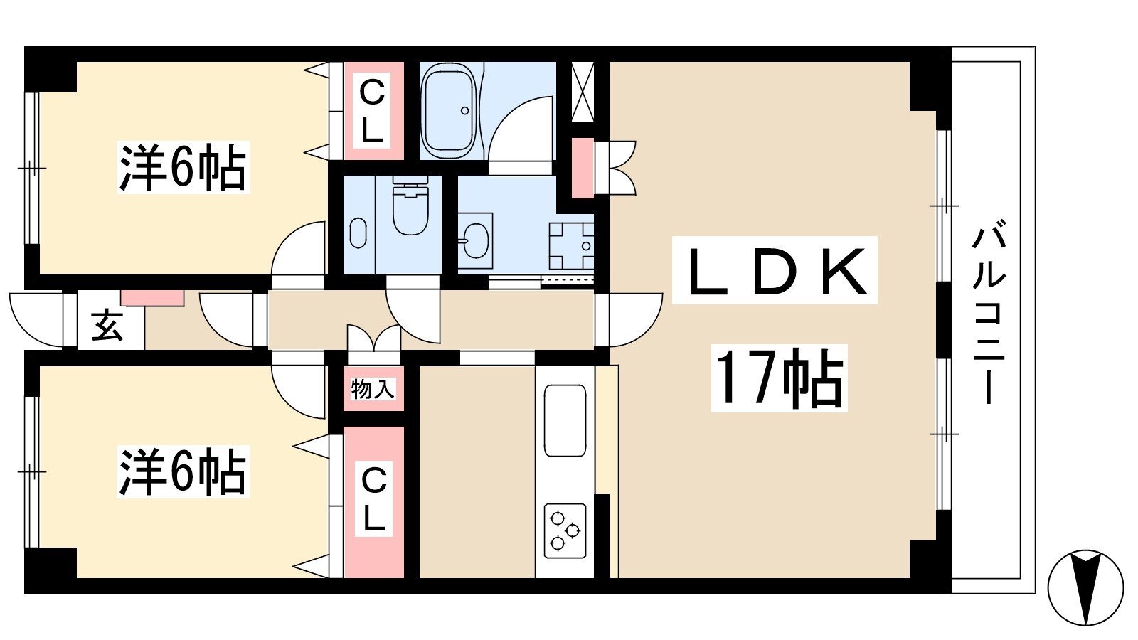 2LDK