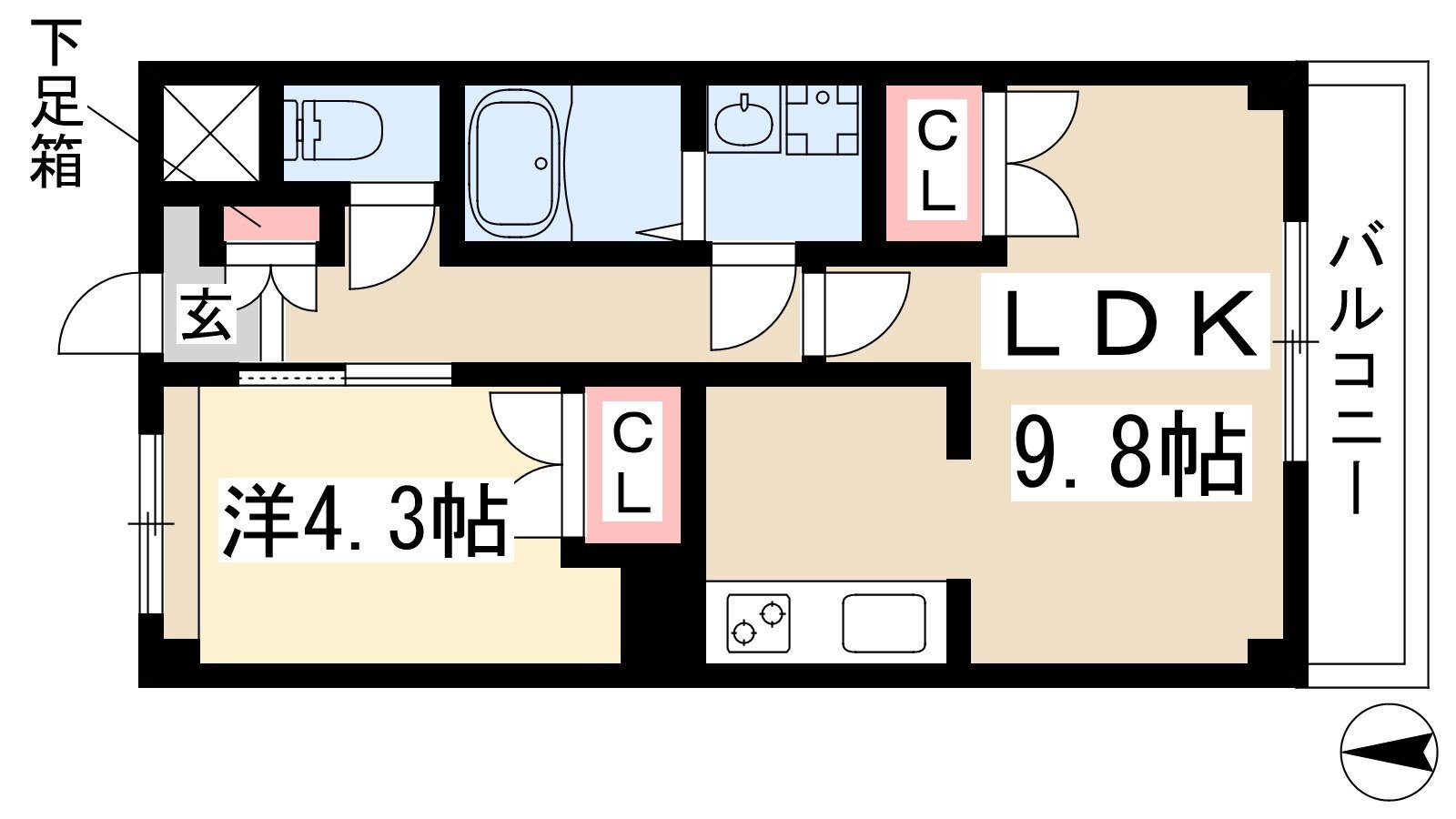 1LDK