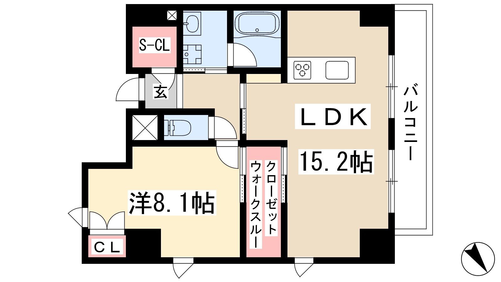 1LDK