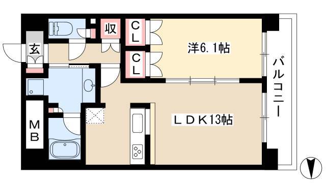 1LDK