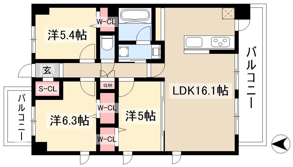 3LDK
