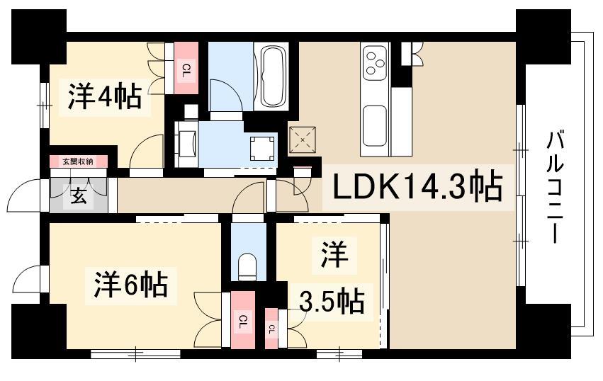 3LDK