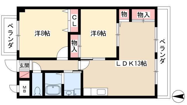 2LDK