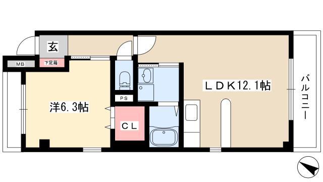 1LDK