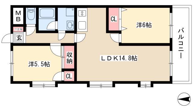2LDK