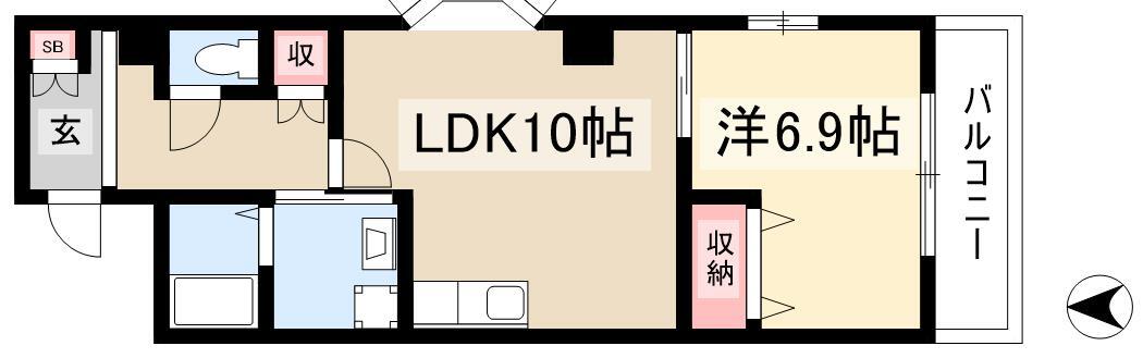 1LDK