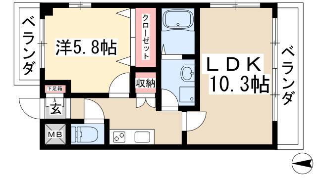 1LDK