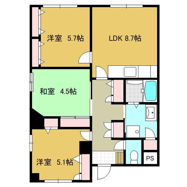3LDK