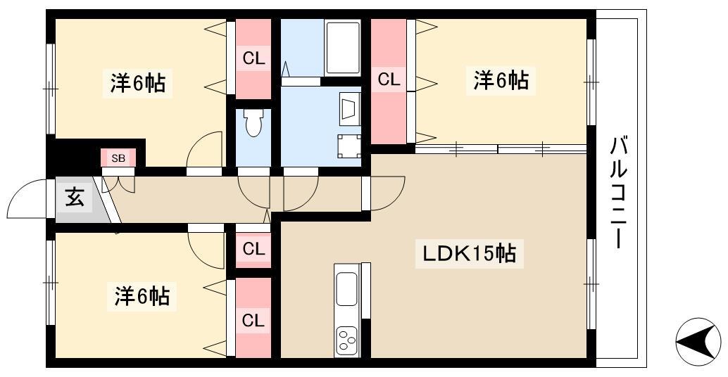 3LDK
