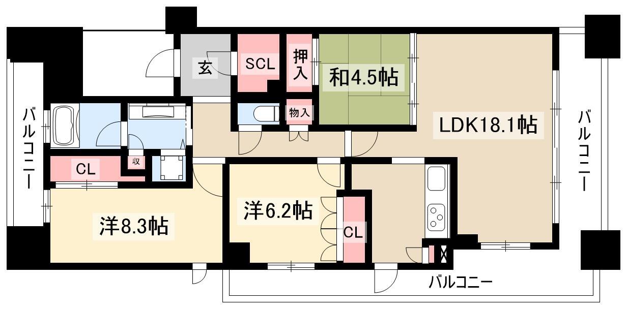 3LDK