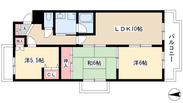 3LDK