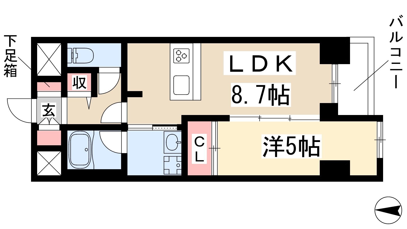 1LDK