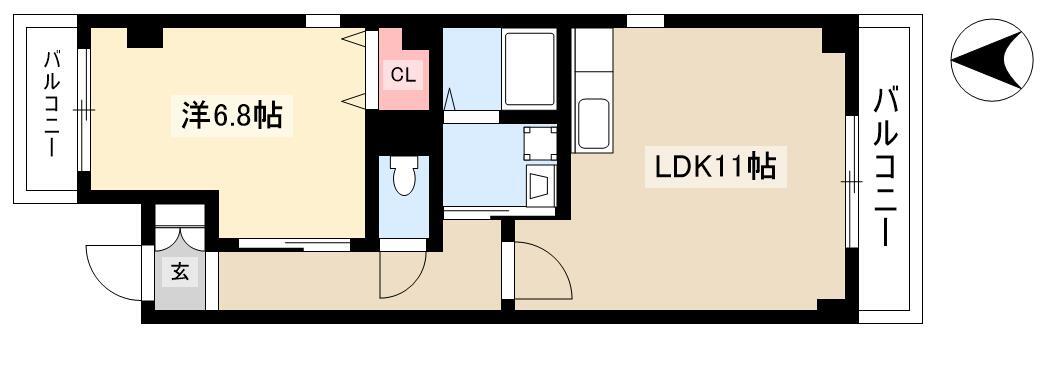 1LDK
