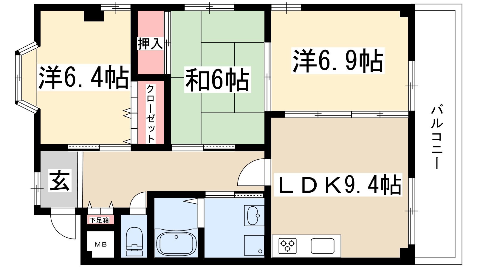3LDK
