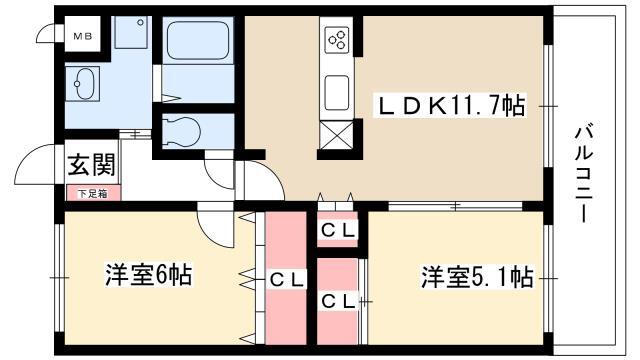 2LDK