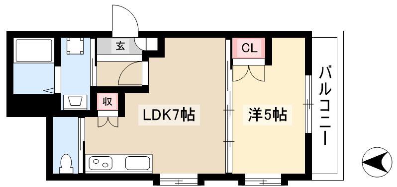 1LDK